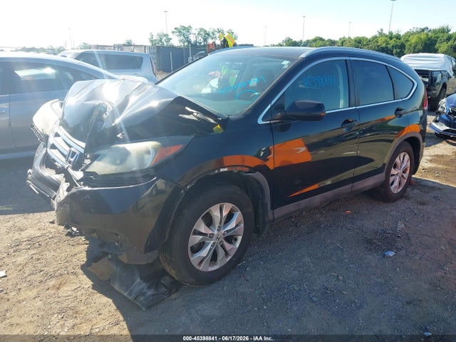 Honda Cr-v Ex-l 2014 2HKRM3H77EH524836 Image 2