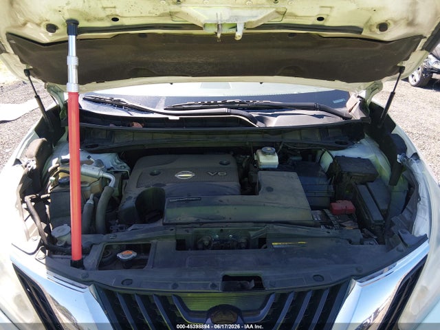 Продажа на аукционе авто 2015 Nissan Murano Sl, vin: 5N1AZ2MH8FN226834, номер лота: 45398894