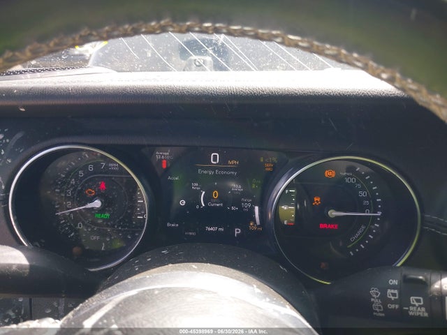 Продаж на аукціоні авто 2022 Jeep Wrangler 4xe Unlimited Sahara 4x4, vin: 1C4JJXP66NW276806, номер лоту: 45398969