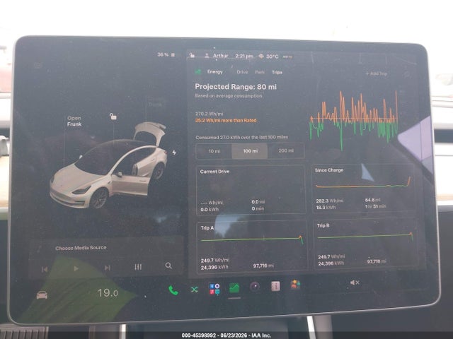 Aukcja sprzedaży 2019 Tesla Model 3 Long Range/performance, vin: 5YJ3E1EB6KF211738, numer aukcji: 45398992