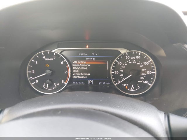 Auction sale of the 2019 Nissan Altima 2.5 Sv, vin: 1N4BL4DV5KC122406, lot number: 45398999