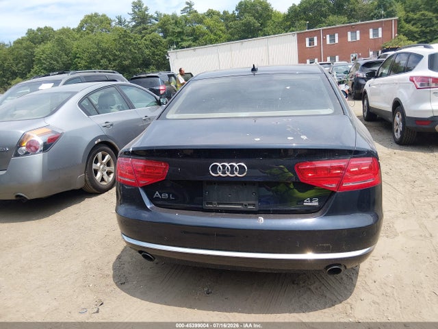 Продажа на аукционе авто 2012 Audi A8 L L 4.2 (tiptronic) (no Longer Orderable), vin: WAURVAFD9CN023399, номер лота: 45399004