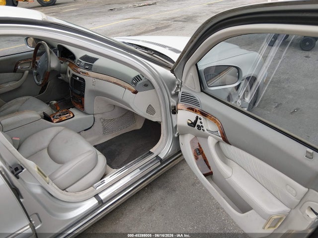 Aukcja sprzedaży 2005 Mercedes-benz S 500, vin: WDBNG75J65A447864, numer aukcji: 45399005
