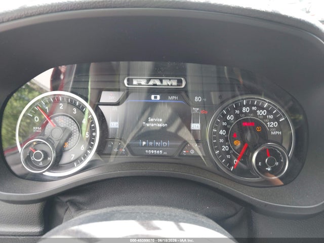 45399070 :رقم المزاد ، 1C6SRFJT7KN708267 vin ، 2019 Ram 1500 Laramie  4x4 5'7 Box مزاد بيع