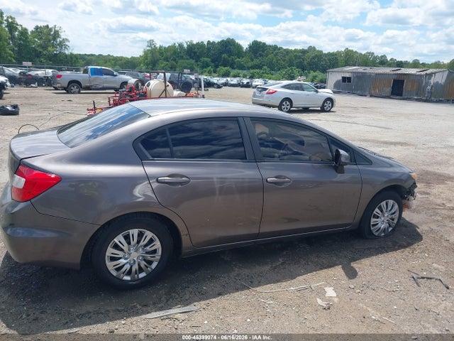 2012 Honda Civic Lx მანქანა იყიდება აუქციონზე, vin: 19XFB2F56CE311205, აუქციონის ნომერი: 45399074