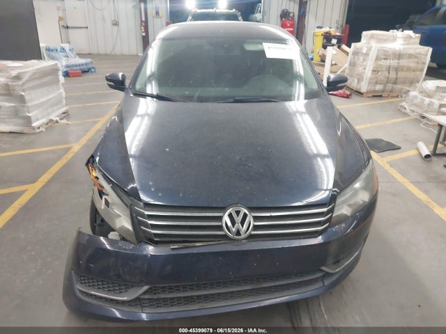 2013 Volkswagen Passat 2.5l S მანქანა იყიდება აუქციონზე, vin: 1VWAP7A3XDC078045, აუქციონის ნომერი: 45399079