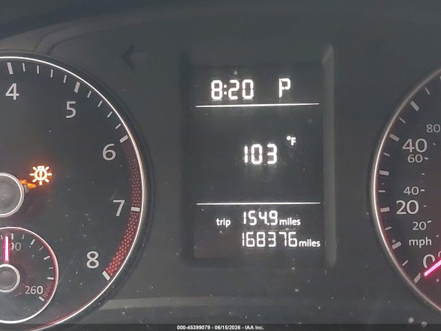 2013 Volkswagen Passat 2.5l S მანქანა იყიდება აუქციონზე, vin: 1VWAP7A3XDC078045, აუქციონის ნომერი: 45399079