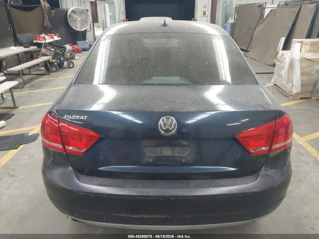 2013 Volkswagen Passat 2.5l S მანქანა იყიდება აუქციონზე, vin: 1VWAP7A3XDC078045, აუქციონის ნომერი: 45399079