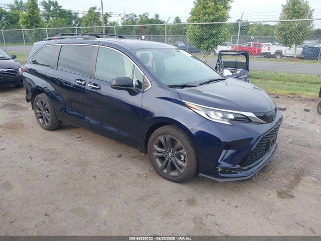 2022 Toyota Sienna Xse მანქანა იყიდება აუქციონზე, vin: 5TDDRKEC6NS079183, აუქციონის ნომერი: 45399122