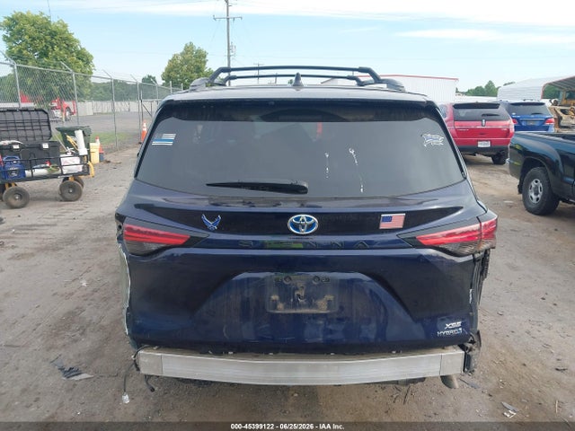 2022 Toyota Sienna Xse მანქანა იყიდება აუქციონზე, vin: 5TDDRKEC6NS079183, აუქციონის ნომერი: 45399122