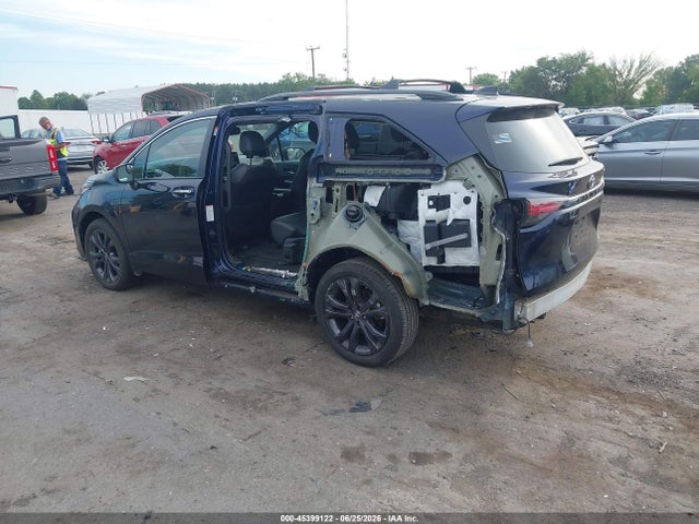 2022 Toyota Sienna Xse მანქანა იყიდება აუქციონზე, vin: 5TDDRKEC6NS079183, აუქციონის ნომერი: 45399122