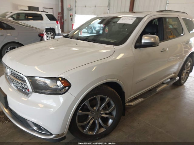 45399193 :رقم المزاد ، 1C4SDJET0GC506961 vin ، 2016 Dodge Durango Citadel مزاد بيع