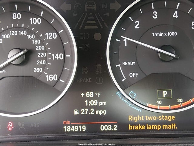 2013 Bmw 328i მანქანა იყიდება აუქციონზე, vin: WBA3A5G56DNP23933, აუქციონის ნომერი: 45399226