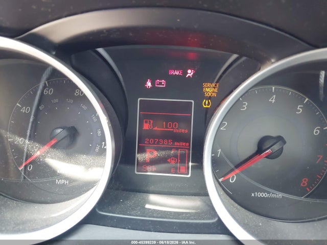 45399239 :رقم المزاد ، JA3AU86W49U006908 vin ، 2009 Mitsubishi Lancer Gts مزاد بيع