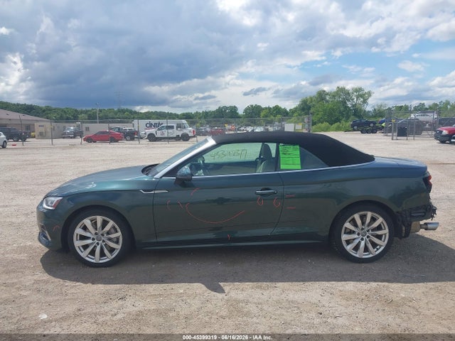 2018 Audi A5 2.0t Premium მანქანა იყიდება აუქციონზე, vin: WAUYNGF58JN019705, აუქციონის ნომერი: 45399319