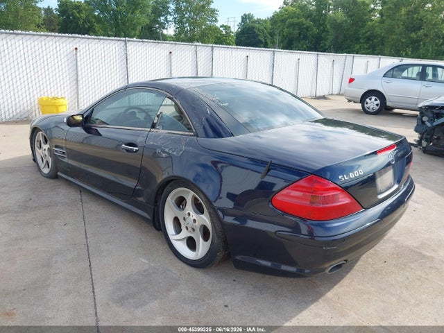 2005 Mercedes-benz Sl 600 მანქანა იყიდება აუქციონზე, vin: WDBSK76F65F095982, აუქციონის ნომერი: 45399335