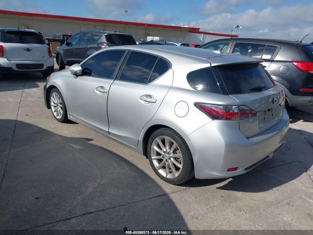 2012 Lexus Ct 200h Premium მანქანა იყიდება აუქციონზე, vin: JTHKD5BH6C2115044, აუქციონის ნომერი: 45399373
