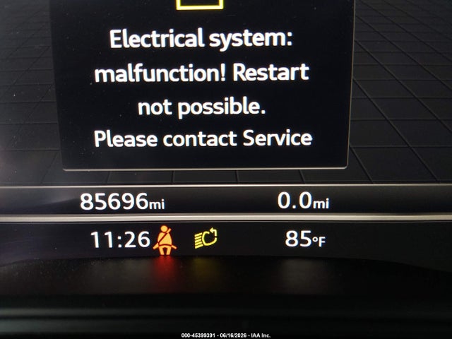 2019 Audi A4 45 Premium მანქანა იყიდება აუქციონზე, vin: WAUENAF43KN011875, აუქციონის ნომერი: 45399391