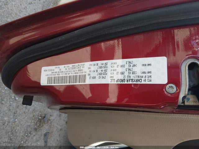 2013 Chrysler Town & Country Touring-l მანქანა იყიდება აუქციონზე, vin: 2C4RC1CG0DR531370, აუქციონის ნომერი: 45399458