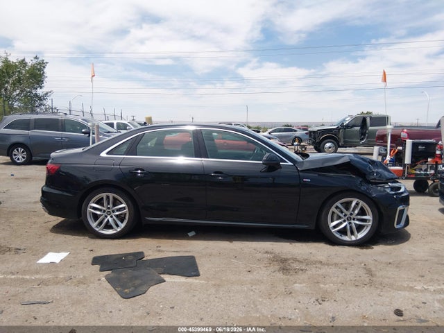 2024 Audi A4 Premium Plus 45 Tfsi S Line Quattro S Tronic მანქანა იყიდება აუქციონზე, vin: WAUEAAF43RA051158, აუქციონის ნომერი: 45399469