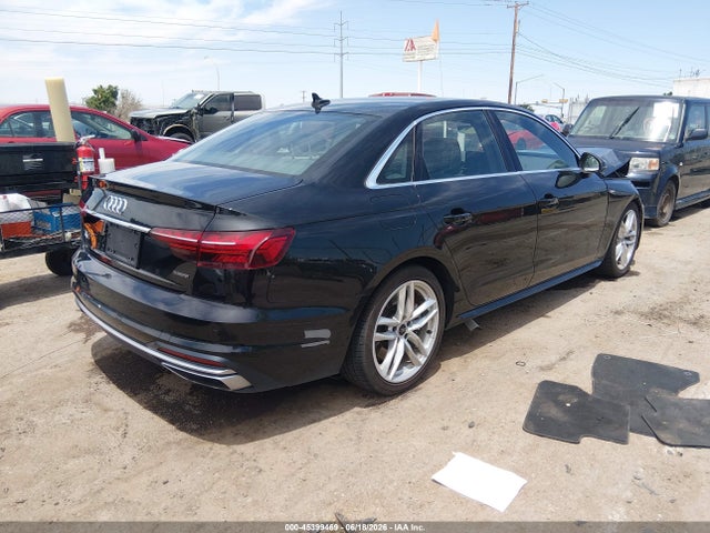 2024 Audi A4 Premium Plus 45 Tfsi S Line Quattro S Tronic მანქანა იყიდება აუქციონზე, vin: WAUEAAF43RA051158, აუქციონის ნომერი: 45399469