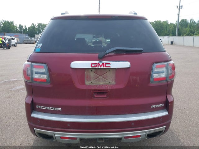 45399660 :رقم المزاد ، 1GKKVTKD5FJ195208 vin ، 2015 Gmc Acadia Denali مزاد بيع