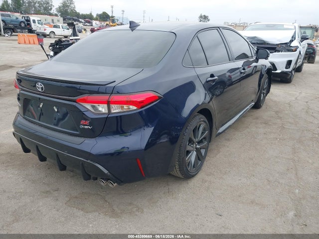 Auction sale of the 2026 Toyota Corolla Hybrid Hybrid Se, vin: JTDBCMFE7T3139118, lot number: 45399669