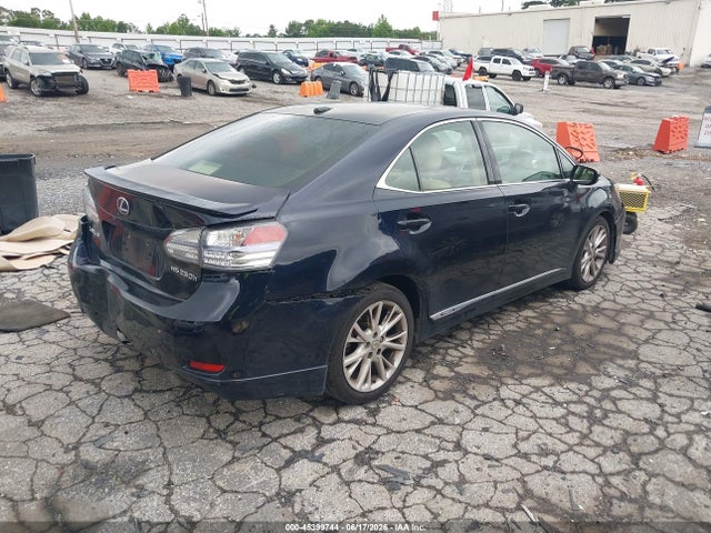 2010 Lexus Hs 250h Premium მანქანა იყიდება აუქციონზე, vin: JTHBB1BA3A2002232, აუქციონის ნომერი: 45399744