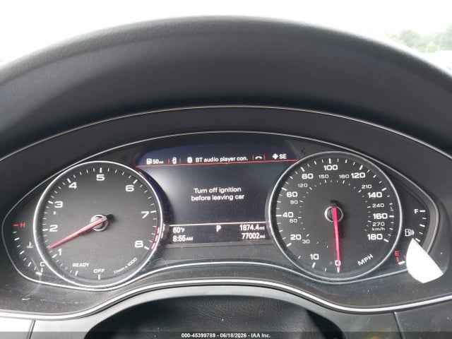 2017 Audi A6 3.0t Premium Plus მანქანა იყიდება აუქციონზე, vin: WAUF2AFC8HN006233, აუქციონის ნომერი: 45399789