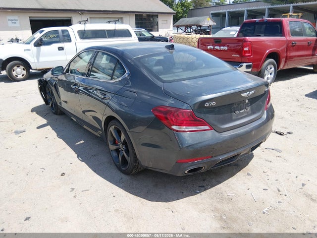 Продаж на аукціоні авто 2020 Genesis G70 3.3t Awd, vin: KMTG34LE1LU054085, номер лоту: 45399857