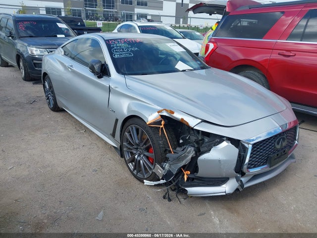 2017 Infiniti Q60 3.0t Red Sport 400 მანქანა იყიდება აუქციონზე, vin: JN1FV7EK4HM610182, აუქციონის ნომერი: 45399960