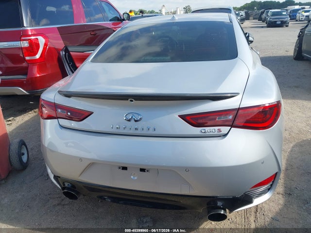 2017 Infiniti Q60 3.0t Red Sport 400 მანქანა იყიდება აუქციონზე, vin: JN1FV7EK4HM610182, აუქციონის ნომერი: 45399960