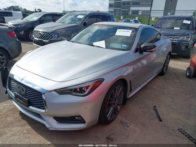 2017 Infiniti Q60 3.0t Red Sport 400 მანქანა იყიდება აუქციონზე, vin: JN1FV7EK4HM610182, აუქციონის ნომერი: 45399960