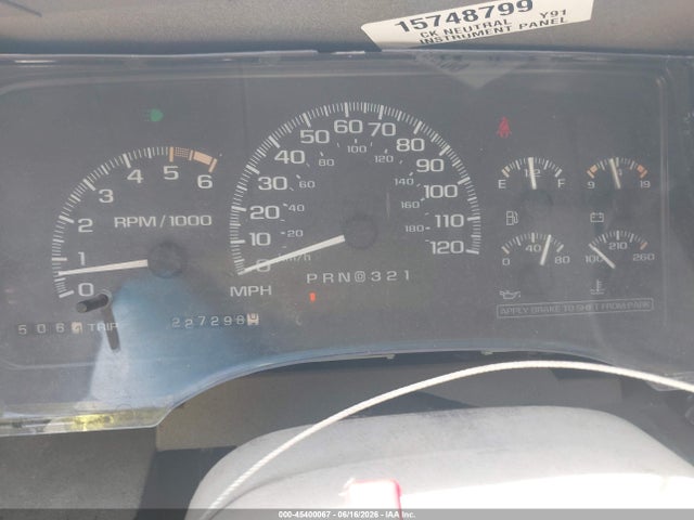 Aukcja sprzedaży 2000 Cadillac Escalade Standard, vin: 1GYEK13R7YR124137, numer aukcji: 45400067