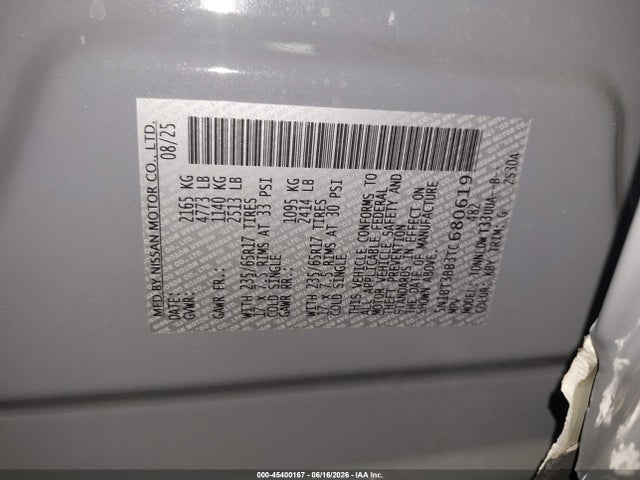 Nissan Rogue Rock Creek 2026 5N1BT3BB3TC680619 Image 9
