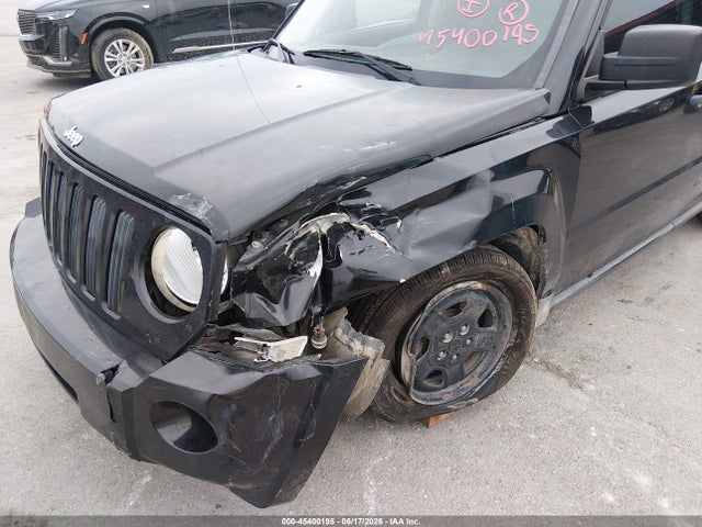 2009 Jeep Patriot Sport მანქანა იყიდება აუქციონზე, vin: 1J4FT28A49D130289, აუქციონის ნომერი: 45400195