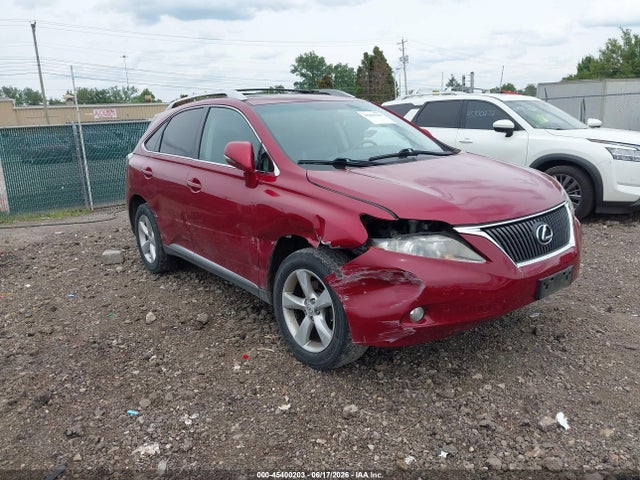 Auction sale of the 2010 Lexus Rx 350, vin: 2T2BK1BA0AC011792, lot number: 45400203
