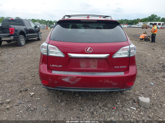 Aukcja sprzedaży 2010 Lexus Rx 350, vin: 2T2BK1BA0AC011792, numer aukcji: 45400203