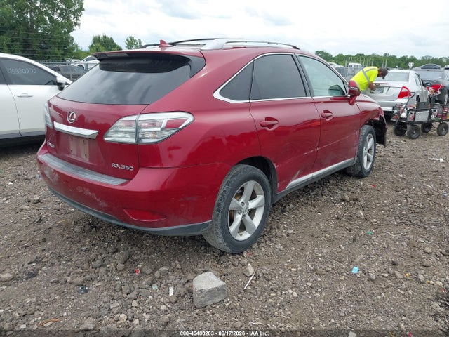 Aukcja sprzedaży 2010 Lexus Rx 350, vin: 2T2BK1BA0AC011792, numer aukcji: 45400203