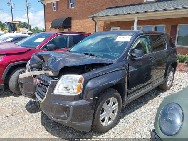 Продажа на аукционе авто 2016 Gmc Terrain Sle-1, vin: 2GKALMEK3G6228612, номер лота: 45400210