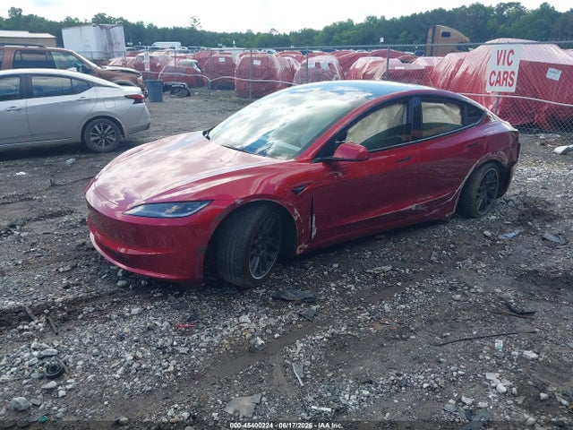 Aukcja sprzedaży 2024 Tesla Model 3 Long Range Dual Motor All-wheel Drive/rear-wheel Drive, vin: 5YJ3E1EAXRF830215, numer aukcji: 45400224