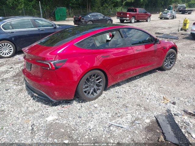 Aukcja sprzedaży 2024 Tesla Model 3 Long Range Dual Motor All-wheel Drive/rear-wheel Drive, vin: 5YJ3E1EAXRF830215, numer aukcji: 45400224