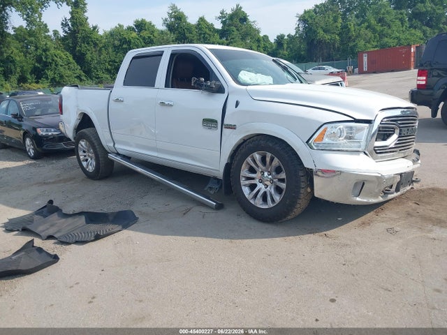 2018 Ram 1500 Longhorn მანქანა იყიდება აუქციონზე, vin: 1C6RR7PT7JS200294, აუქციონის ნომერი: 45400227