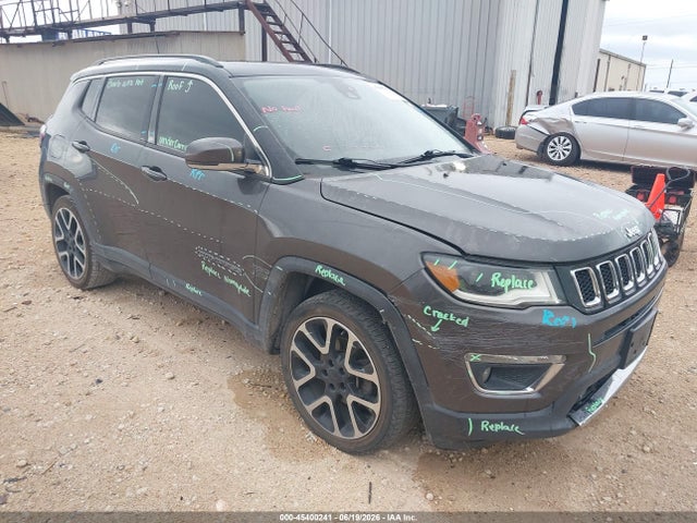 Aukcja sprzedaży 2018 Jeep Compass Limited Fwd, vin: 3C4NJCCB7JT368584, numer aukcji: 45400241