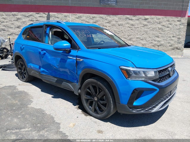 2022 Volkswagen Taos 1.5t Se მანქანა იყიდება აუქციონზე, vin: 3VVYX7B29NM032201, აუქციონის ნომერი: 45400360