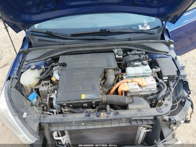 2019 Hyundai Ioniq Hybrid Blue მანქანა იყიდება აუქციონზე, vin: KMHC65LC7KU179742, აუქციონის ნომერი: 45400386