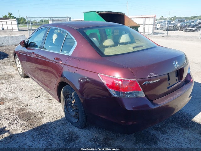 45400401 :رقم المزاد ، JHMCP26398C036073 vin ، 2008 Honda Accord 2.4 Lx مزاد بيع
