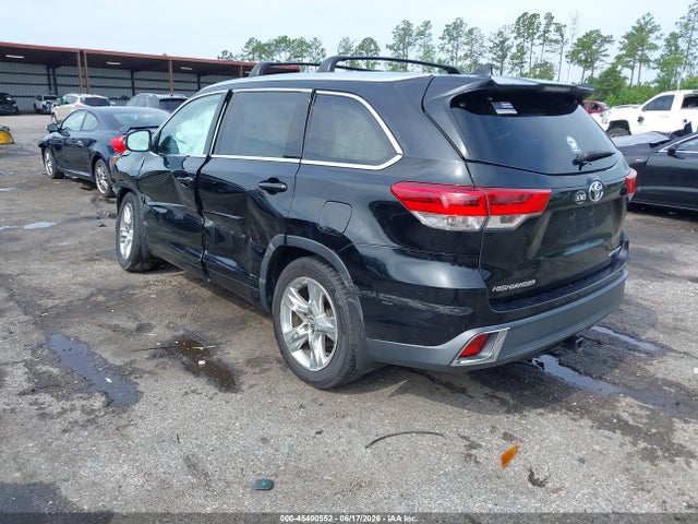 45400552 :رقم المزاد ، 5TDDZRFH6JS893069 vin ، 2018 Toyota Highlander Limited مزاد بيع