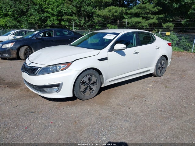 Auction sale of the 2012 Kia Optima Hybrid Ex, vin: KNAGM4AD1C5027997, lot number: 45400571