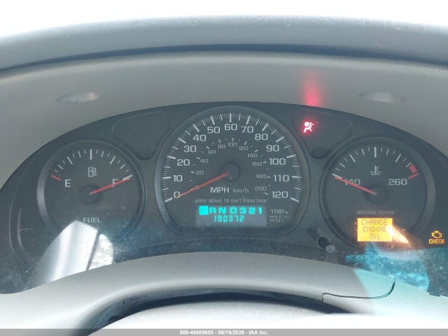 Продаж на аукціоні авто 2002 Chevrolet Impala, vin: 2G1WF52E029348848, номер лоту: 45400600